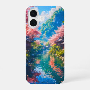 Sakura Utsuru Seiryū iPhone 16 Case