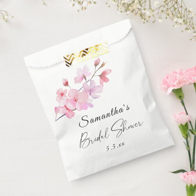 Sakura - Wedding Bridal shower Favour Bag (Sealed)