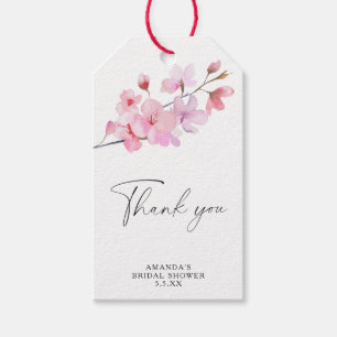 Sakura - Wedding Thank You Gift Tags