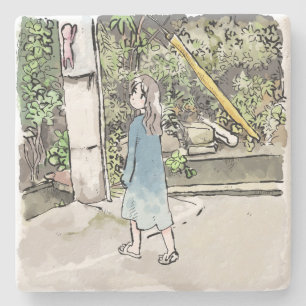 Sakusabou Stone Coaster