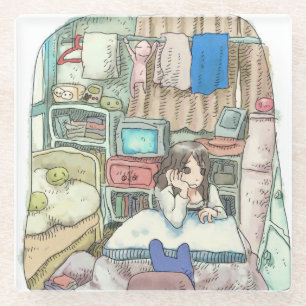 Sakusai Glass Coaster