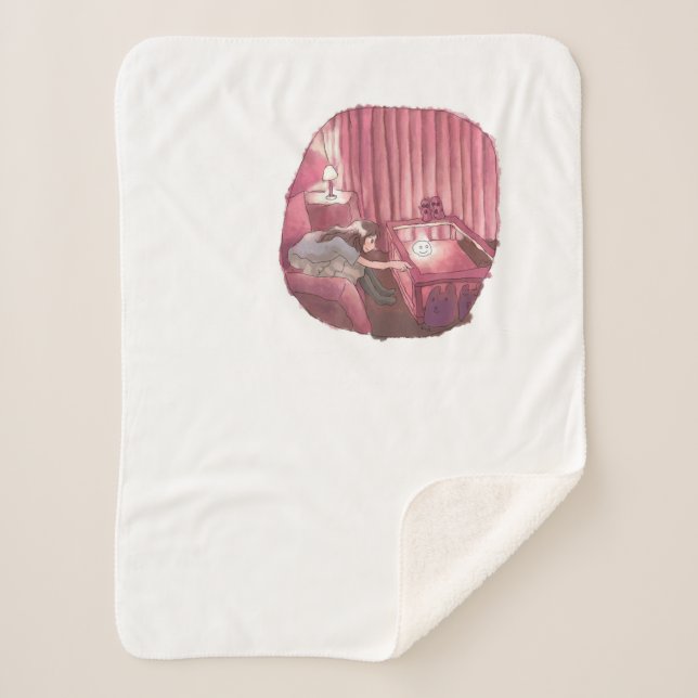 Sakusanami Sherpa Blanket (Front)