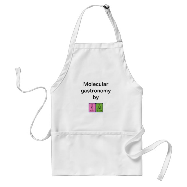 Sal periodic table name apron (Front)