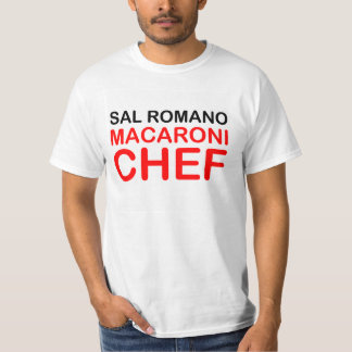 Sal Romano Macaroni Chef Commemorative Shirt