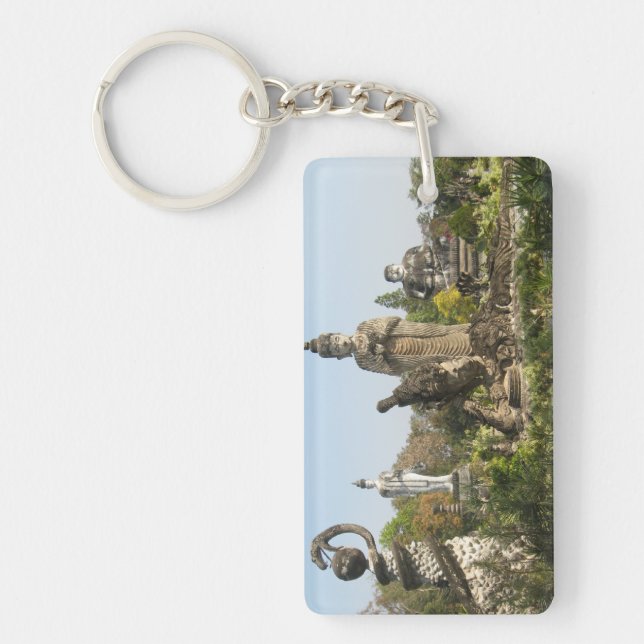 Sala Keo Kou, Nong Khai, Thailand Key Ring (Front)