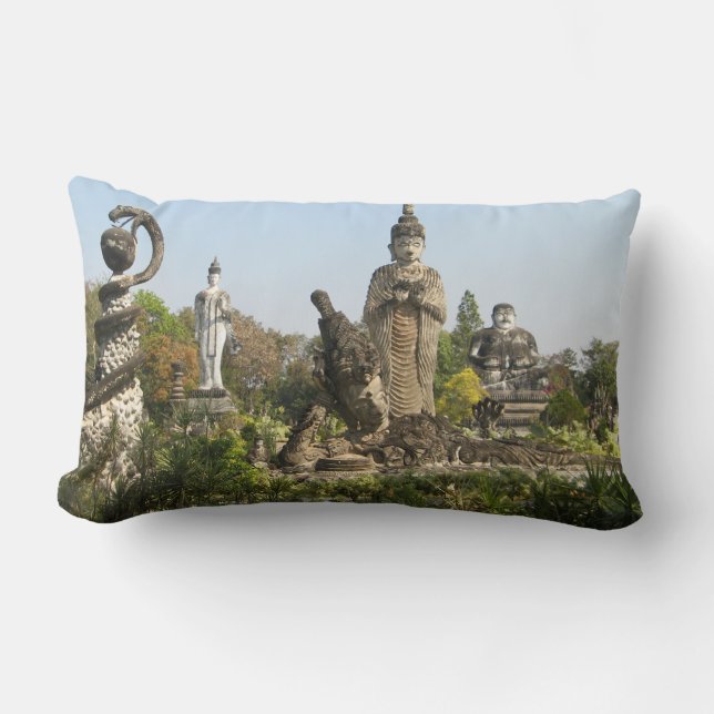 Sala Keo Kou, Nong Khai, Thailand Lumbar Cushion (Front)