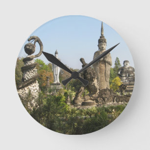 Sala Keo Kou, Nong Khai, Thailand Round Clock