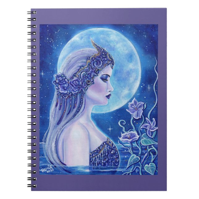 Salacia goddess of the sea By Renee L Lavoie Notebook (Front)