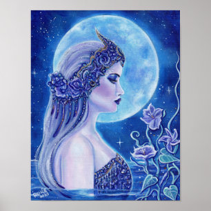 Salacia goddess of the sea By Renee L Lavoie Poster