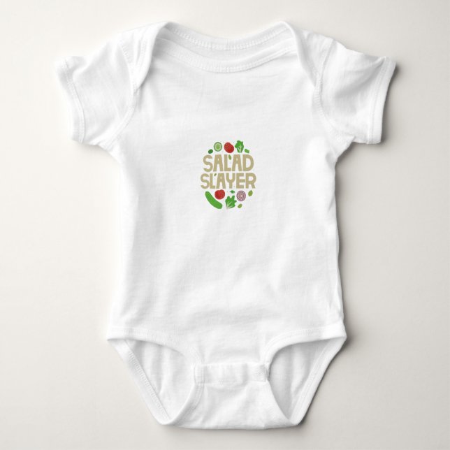 Salad Baby Bodysuit (Front)
