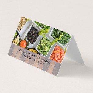 Salad Bar Culinary Business Card