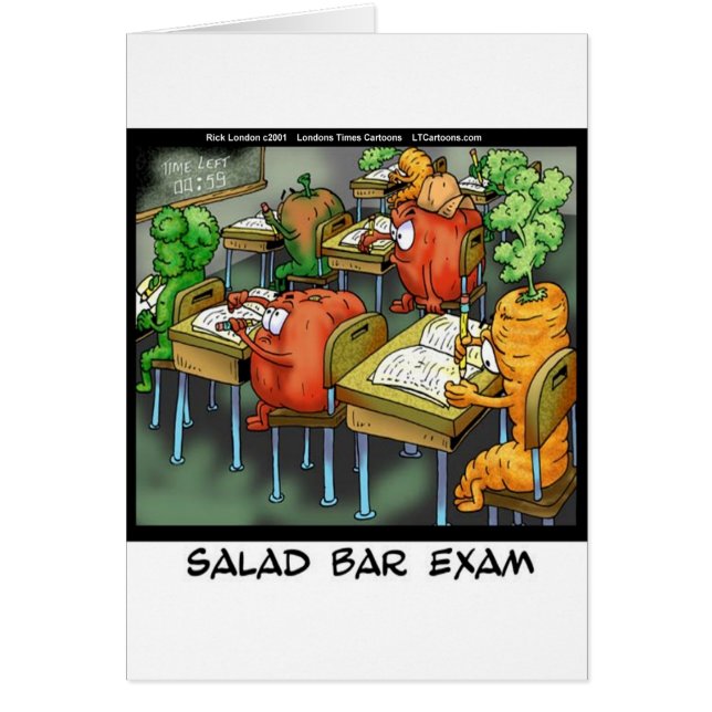 Salad Bar Exam Funny (Front)