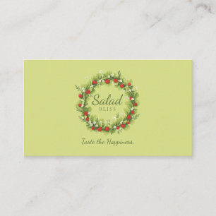 Salad Bliss Business Card