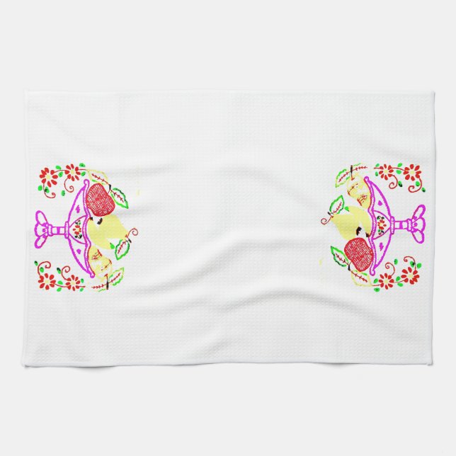Salad Bowl Tea Towel (Horizontal)