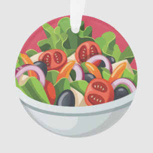 Salad - Mum / Restaurant Ornament - SRF