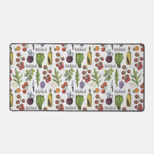 Salad Pattern Desk Mat
