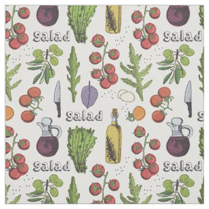 Salad Pattern fabric