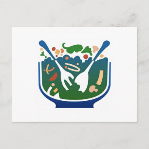 Salad Postcard