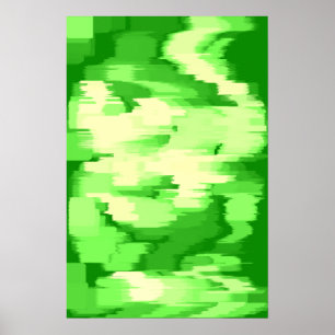 "Salad Spinner" Geometric Art Poster