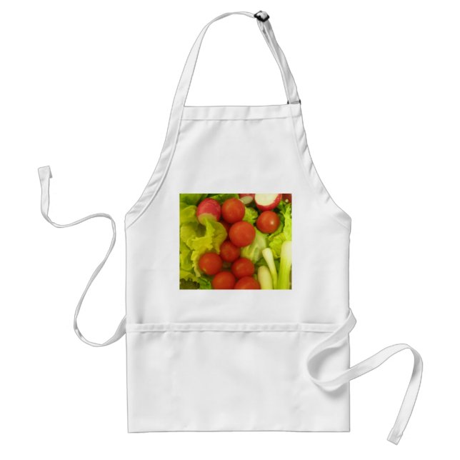 Salad Vegetables Cooking Apron (Front)
