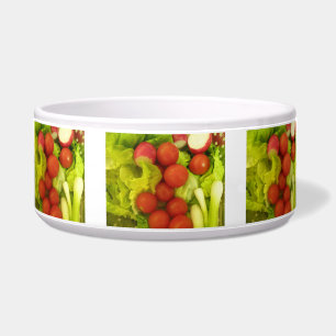 Salad Vegetables Dog Bowl