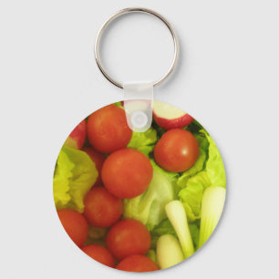 Salad Vegetables Keychain