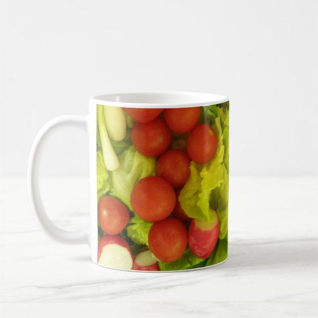 Salad Vegetables Mug (Left)