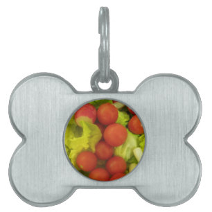 Salad Vegetables Pet Tag