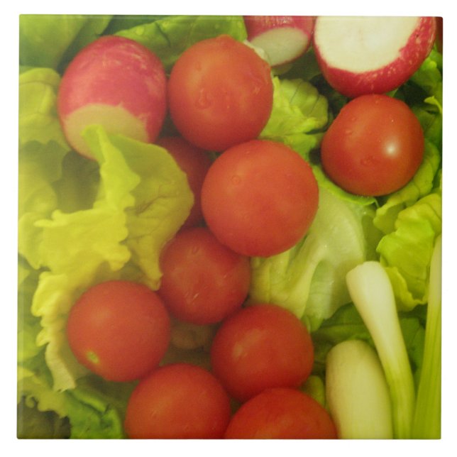 Salad Vegetables Tile (Front)