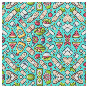 Salad Wound Dressing Fabric