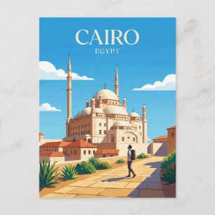Saladin Citadel Egypt Postcard