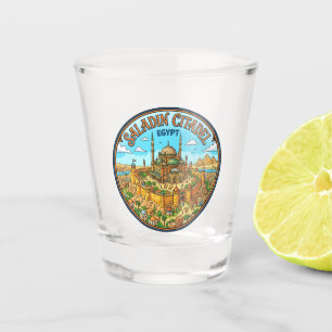 Saladin Citadel Egypt Shot Glass