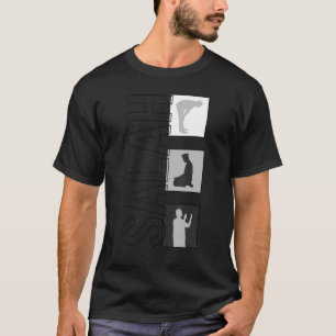 Salah Muslim Praying Arabic Islamic Prayer Ramadan T-Shirt