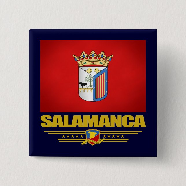 Salamanca 15 Cm Square Badge (Front)
