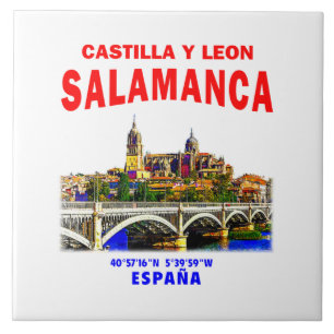 Salamanca / Castile and Leon, Spain. Ceramic Tile
