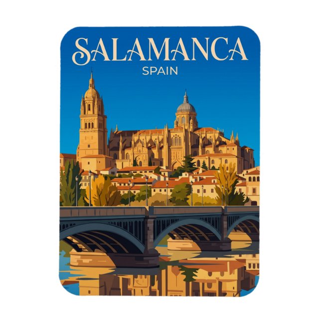 Salamanca Cathedral Spain Magnet (Vertical)