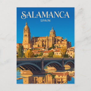 Salamanca Cathedral Spain Postcard