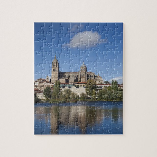 Salamanca Cathedrals and town Jigsaw Puzzle (Vertical)