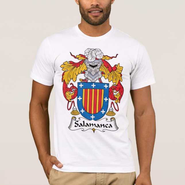 Salamanca Family Crest T-Shirt (Front)