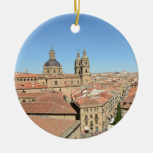 Salamanca, Spain Ceramic Ornament