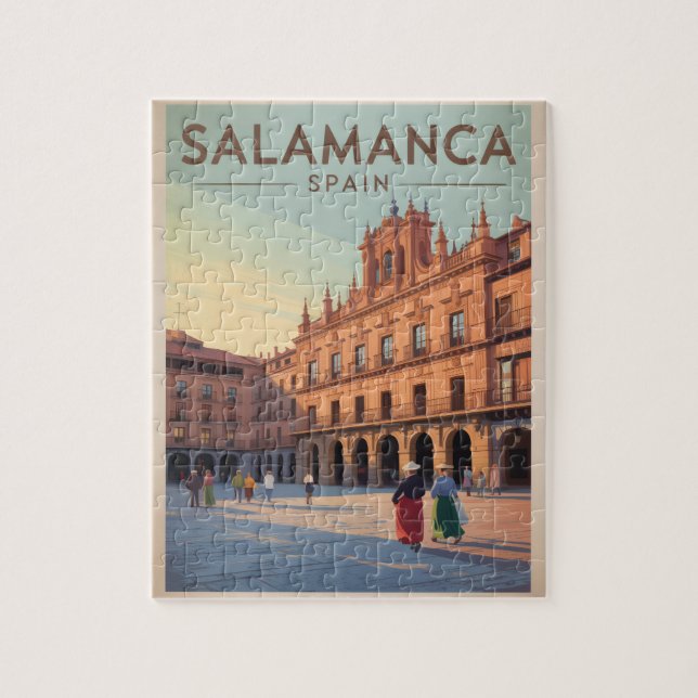 Salamanca Spain Jigsaw Puzzle (Vertical)