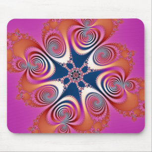 Salamander - Fractal Art Mouse Pad