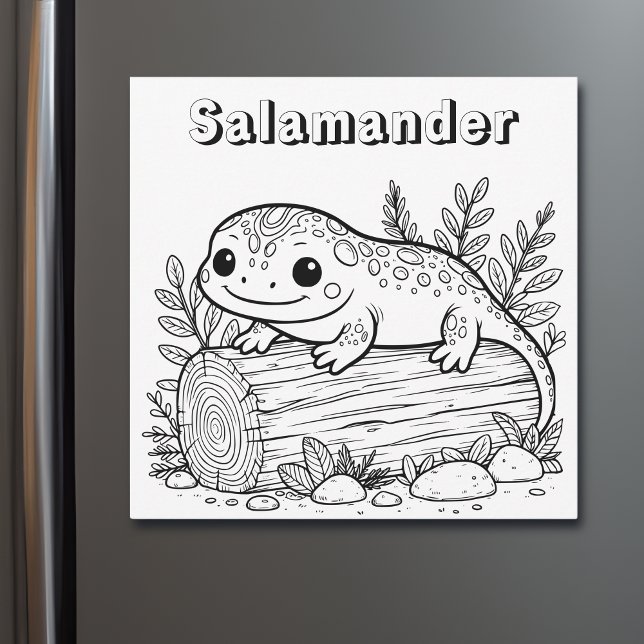 Salamander | Kid's Colouring Page (Creator Uploaded)