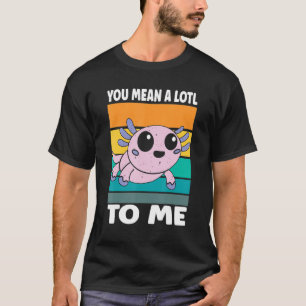 Salamander Love Axolotl T-Shirt