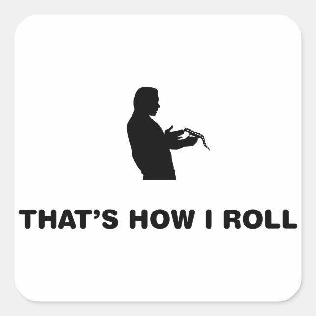 Salamander Lover Square Sticker (Front)