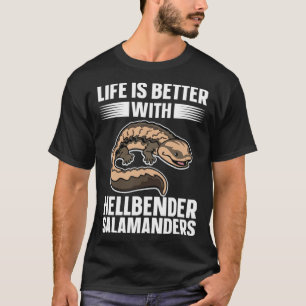 Salamander With Hellbender Salamander T-Shirt