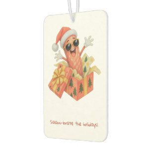 salami-brate the holidays! car air freshener