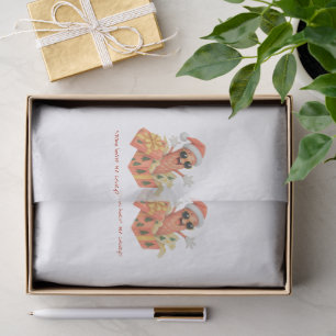 salami-brate the holidays! tissue paper