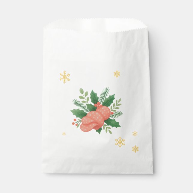 Salami Christmas Favour Bag (Front)