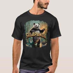Salapanda Illustration – Salamander Panda Funny T-Shirt